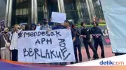 Aliansi Mahasiswa Anti Korupsi Demo di KPK soal Dana Reses DPRD Bali