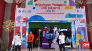 Anjungan Pemprov DKI di Jakarta Fair Diserbu Pengunjung, Cek Kesehatan Gratis Jadi Primadona