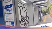 Baru Direvitalisasi, Halte Patra Kuningan 2 Jadi Sasaran Vandalisme