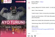 BEM UI Akan Gelar Demo di Bundaran HI pada Jumat 12 Juni 2026