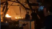 Bengkel Motor di Gunung Sindur Bogor Terbakar, Damkar Cegah Rambat Api