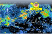 BMKG Deteksi Siklon Tropis Mekkhala di Laut Filipina