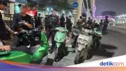 Brimob Patroli Malam di Jakarta-Bekasi, Bubarkan Tawuran dan Balap Liar