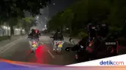 Brimob PMJ Bubarkan Balap Liar dan Tawuran di Jakarta-Bekasi