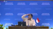 Canda Prabowo: 18 Bulan Jabat Menteri, Rambut Mulai Botak