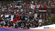 Demo Anti-Resor Terkait Keluarga Trump di Albania Makin Membesar