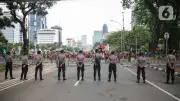 Demo Dukung MBG Digelar di Patung Kuda, 5.000 Massa Hadir