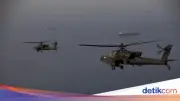 Drone Laut AS Selamatkan Pilot Apache yang Jatuh di Dekat Selat Hormuz