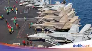 Gegar Otak Pilot AS Diragukan Soal Formasi 'Ubur-ubur' Drone Iran
