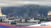 Geger 'Hujan Minyak Hitam' di Moskow Usai Serangan Drone Ukraina
