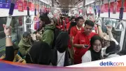 Gratis Naik MRT untuk Penonton Timnas di GBK pada 5 dan 9 Juni, Ini Syaratnya
