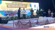 Jaksa Agung Serahkan PNPB Rp1,029 Triliun ke Menkeu