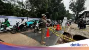 Jalan Amblas Lenteng Agung Ditargetkan Normal Awal Pekan Depan