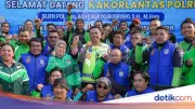 Kakorlantas Gandeng Komunitas Ojol Jadi Pelopor Keselamatan di Hari Lahir Pancasila