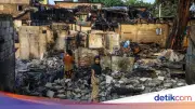 Kebakaran Hebat di Kemayoran, Api Menjalar Cepat Hanguskan 270 Bangunan