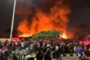 Kebakaran Pasar Jiung, Tiga Warga Luka dan Dirawat di RS