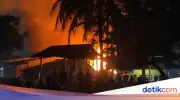 Kebakaran Rumah di Dekat Stasiun Bojonggede, Dua Damkar Dikerahkan