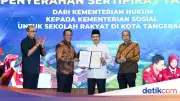 Kemenkum Hibahkan Lahan 6,3 Hektare di Tangerang untuk Sekolah Rakyat