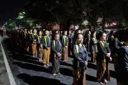 Kirab Pusaka Malam 1 Sura 2026 di Solo, 854 Personel Gabungan Dikerahkan