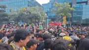 Klakson Bersahutan Jadi Simbol Protes Mahasiswa di Jakarta