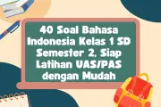 Latihan Soal Bahasa Indonesia Kelas 1 SD Semester 2 Kurikulum Merdeka