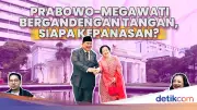 Makna Gandengan Tangan Prabowo-Megawati: Sinyal Politik Adem