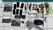 Markas Maling Motor di Tangerang Digerebek, Airsoft Gun Disita