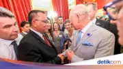 Menteri LH Sampaikan Salam Prabowo ke Raja Charles III di London