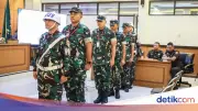 Oditur Tuntut 4 Prajurit TNI 2,5 Tahun Penjara di Kasus Andrie Yunus