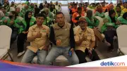 Ojol dan Opang Jambi Ramaikan Hari Bhayangkara ke-80, Perkuat Budaya Keselamatan