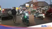 Pemotor Lawan Arus Masih Marak di Simpang Ciawi Bogor Usai Viral Dihadang Bocil