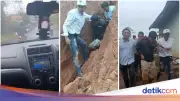 Pencuri Motor di Lampung Nekat Terjun ke Jurang 10 Meter saat Dikejar Polisi