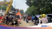 Pengendara Emosi di Lenteng Agung, Nyaris Hantam Petugas Dishub dengan Kunci Roda