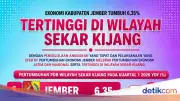 Pertumbuhan Ekonomi Jember Tembus 6,35%, Lampaui Jatim dan Nasional