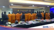 Polda Metro Jaya Tangkap 2.054 Tersangka Kejahatan, Motif Ekonomi dan Narkoba