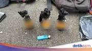 Polda Metro Tetapkan Tersangka Pembawa Molotov Saat Demo DPR
