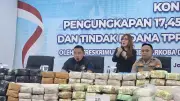 Polda Metro Ungkap 3.890 Kasus Narkoba, Sita 17,45 Ton Barang Bukti