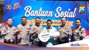 Polresta Sidoarjo Bedah Rumah Warga Sambut Hari Bhayangkara ke-80