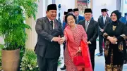 Prabowo dan Megawati Akrab di Hari Pancasila, Jokowi Absen