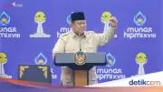 Prabowo di Munas HIPMI: Pengusaha Muda Harus Bangkit dengan Nasionalisme