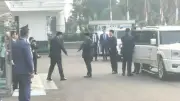 Prabowo Hadiri Persemayaman Ryamizard Ryacudu di Kemhan