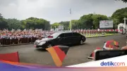 Prabowo Sambut Presiden Jerman di Istana, Anak SD Turut Hadir