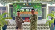 Prajurit Kopassus Ditantang Wujudkan Survival Architecture Indonesia
