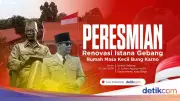 Renovasi Istana Gebang Selesai, Wajah Baru Rumah Bung Karno Siap Diresmikan