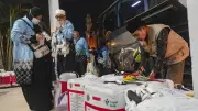 Rombongan Pertama Jemaah Haji RI Tiba di Batam, Semua dalam Keadaan Sehat