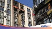 Rudal dan Drone Rusia Hantam Ukraina, 4 Tewas dan Puluhan Luka