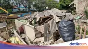 Rumah Ambruk di Benhil Sudah Miring Seminggu Sebelum Longsor