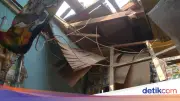 Rumah di Jakut Porak Poranda Tertimpa Tabung Oksigen, Pemilik Trauma