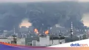 Serangan Drone Terbesar Ukraina Hantam Moskow, Kilang Minyak Terbakar