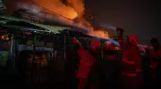 Tiga Orang Terluka Akibat Kebakaran di Pasar Jiung Kemayoran